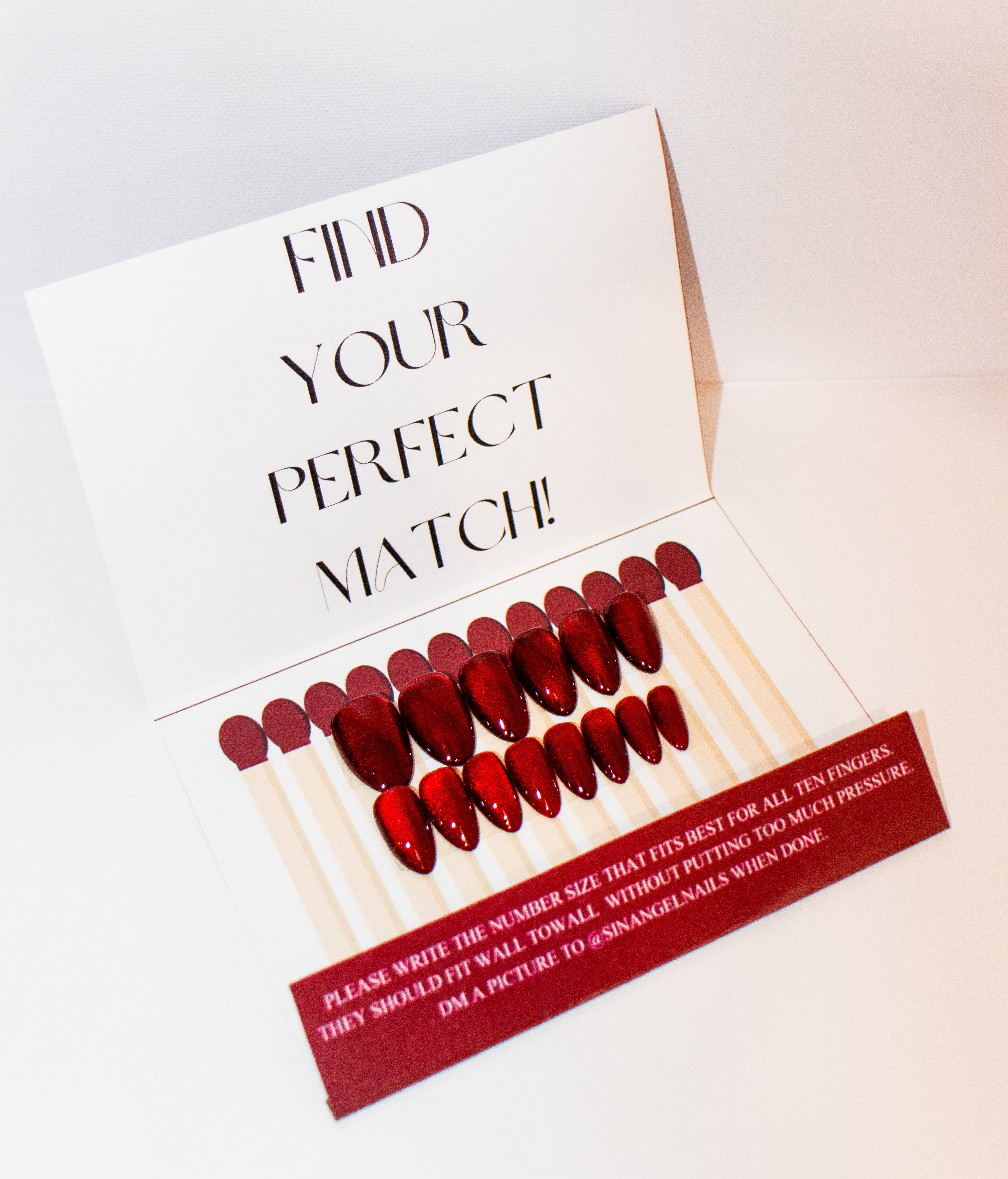 WEARABLE NAIL SIZING KIT